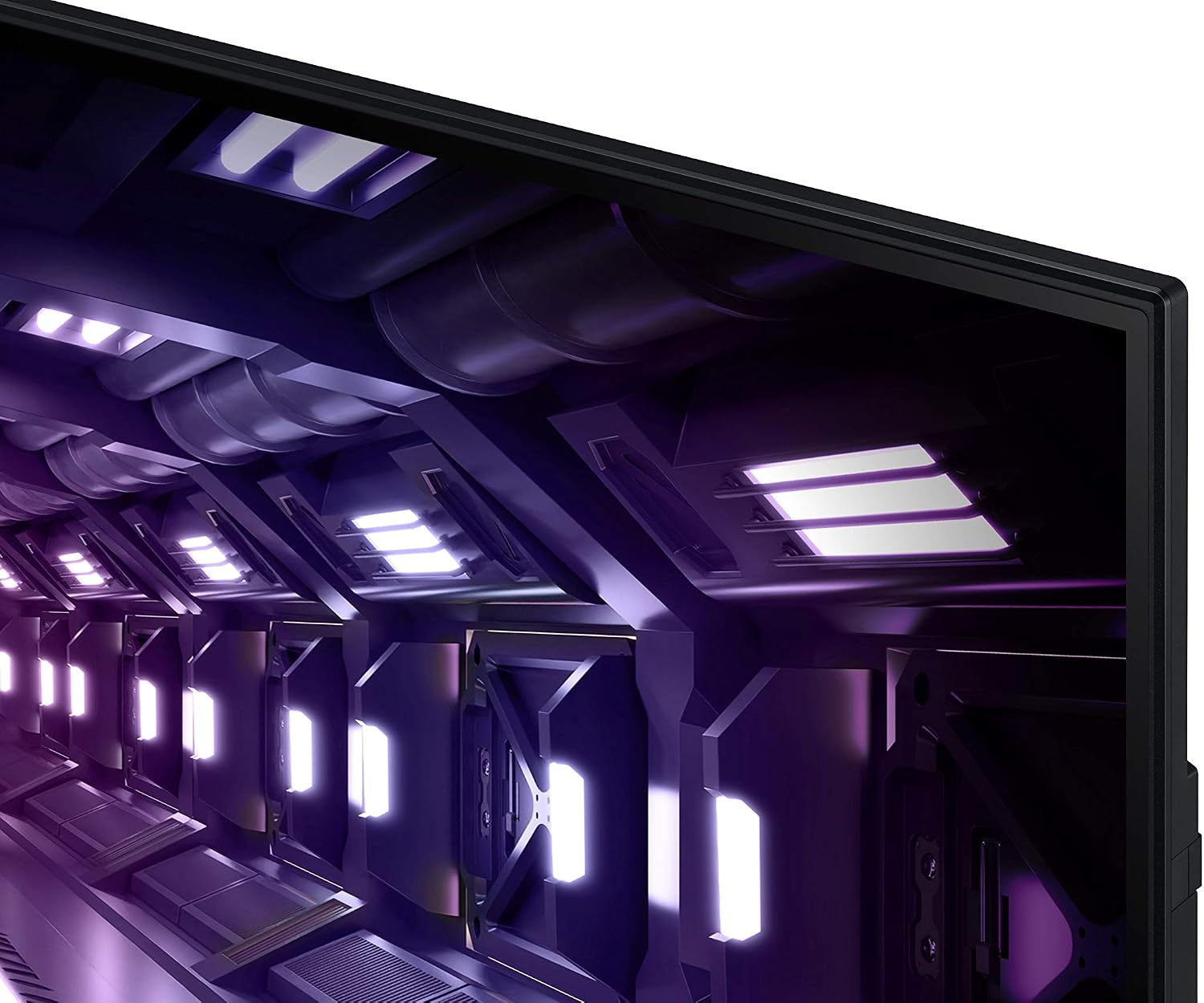 Samsung Odyssey G3 Series 24-Inch FHD 1080p Gaming Monitor, 144Hz, 1ms, 3-Sided Border-Less, VESA Compatible, Height Adjustable Stand, FreeSync Premium (LF24G35TFBNXZA)