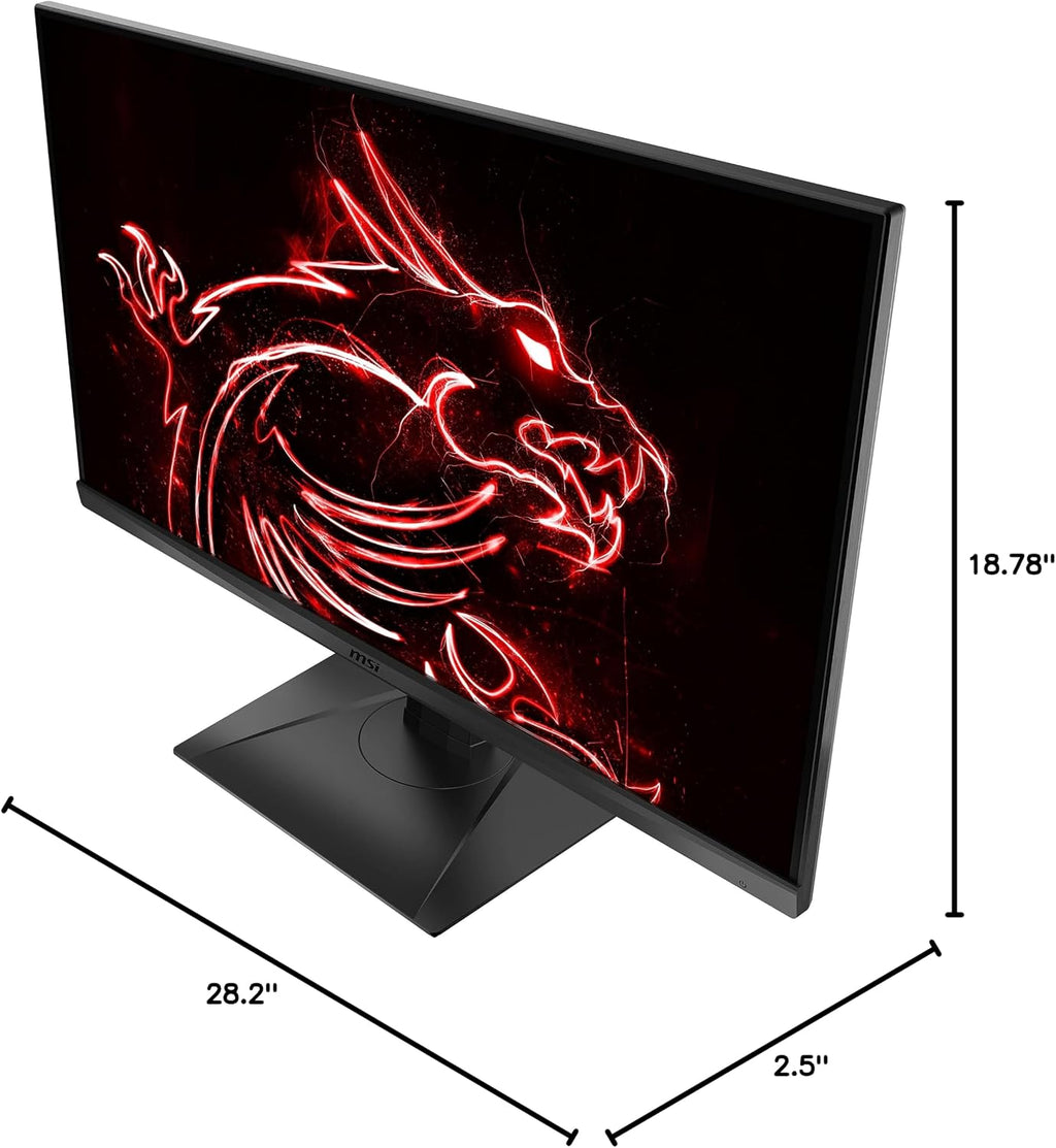 msi MAG321QR, 32' Gaming Monitor, 2560 x 1440 (QHD), IPS, 1ms, 165Hz, G-Sync Compatible, HDR 400, HDMI, Displayport, USB Type-C, Tilt, Swivel, Height Adjustable