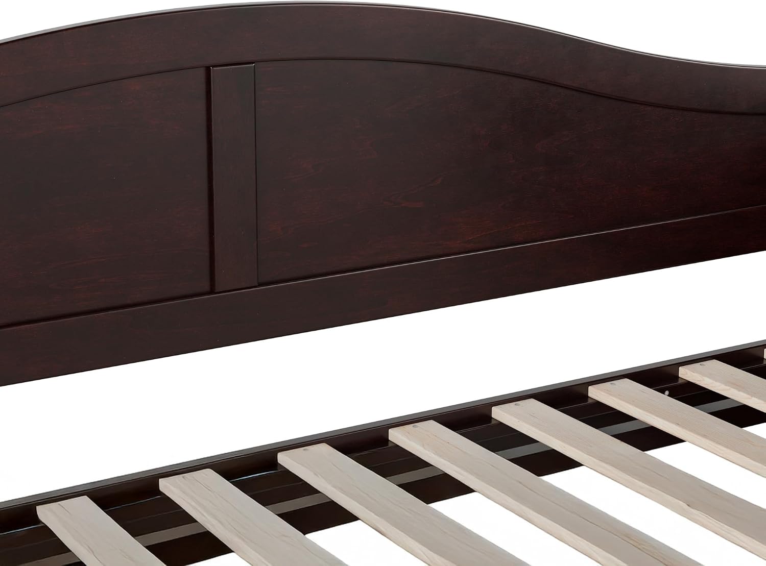 AFI, Acadia Twin Size Wood Daybed Frame with Twin Trundle, Espresso (Black)