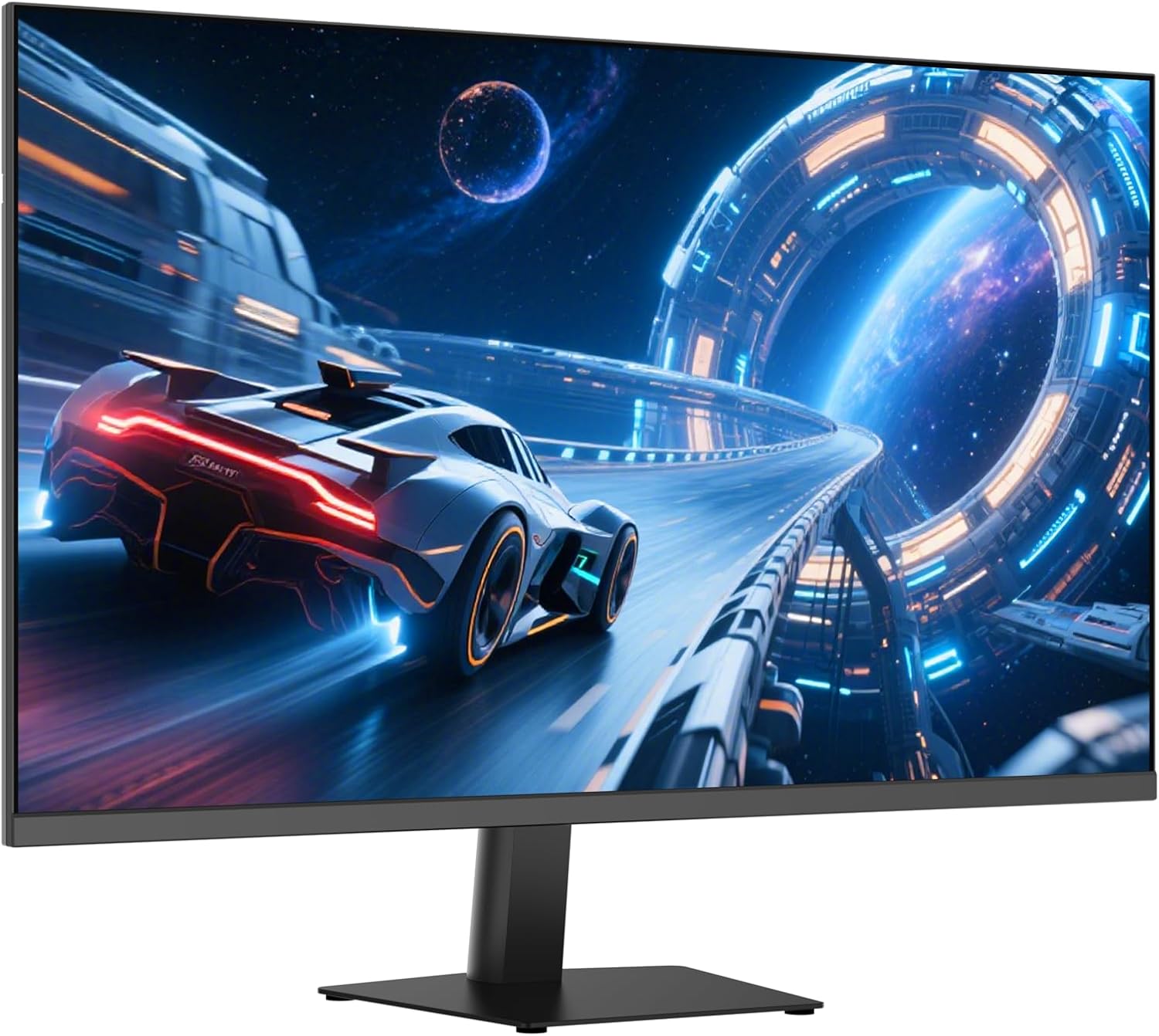 Amzfast 27 Inch 200Hz WQHD (2560 x 1440) Fast IPS Gaming Monitor, Built-in Speakers, 1ms G-SYNC Compatible, HDR400, 132% sRGB, 96% DCI-P3, VESA 100x100, HDMI 2.0 x 2 & DP 1.4 x 2, AMZG27F5Q
