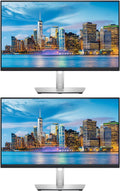 Dell P2723DE 27-inch 1440P Quad HD 2K Backlit LED LCD Monitor, 2-Pack Low Blue Light, Full Dock, Daisy Chain, IPS, HDMI, DisplayPort, USB Hub, USB-C and Ethernet (Renewed)
