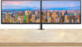 Dell E2424H 24-inch 1080P Full HD Wide Angle LED LCD Monitor, 2-Pack VGA, DisplayPort, HDMI, Integrated Speaker and Desk Mount Dual Monitor Stand (Renewed)
