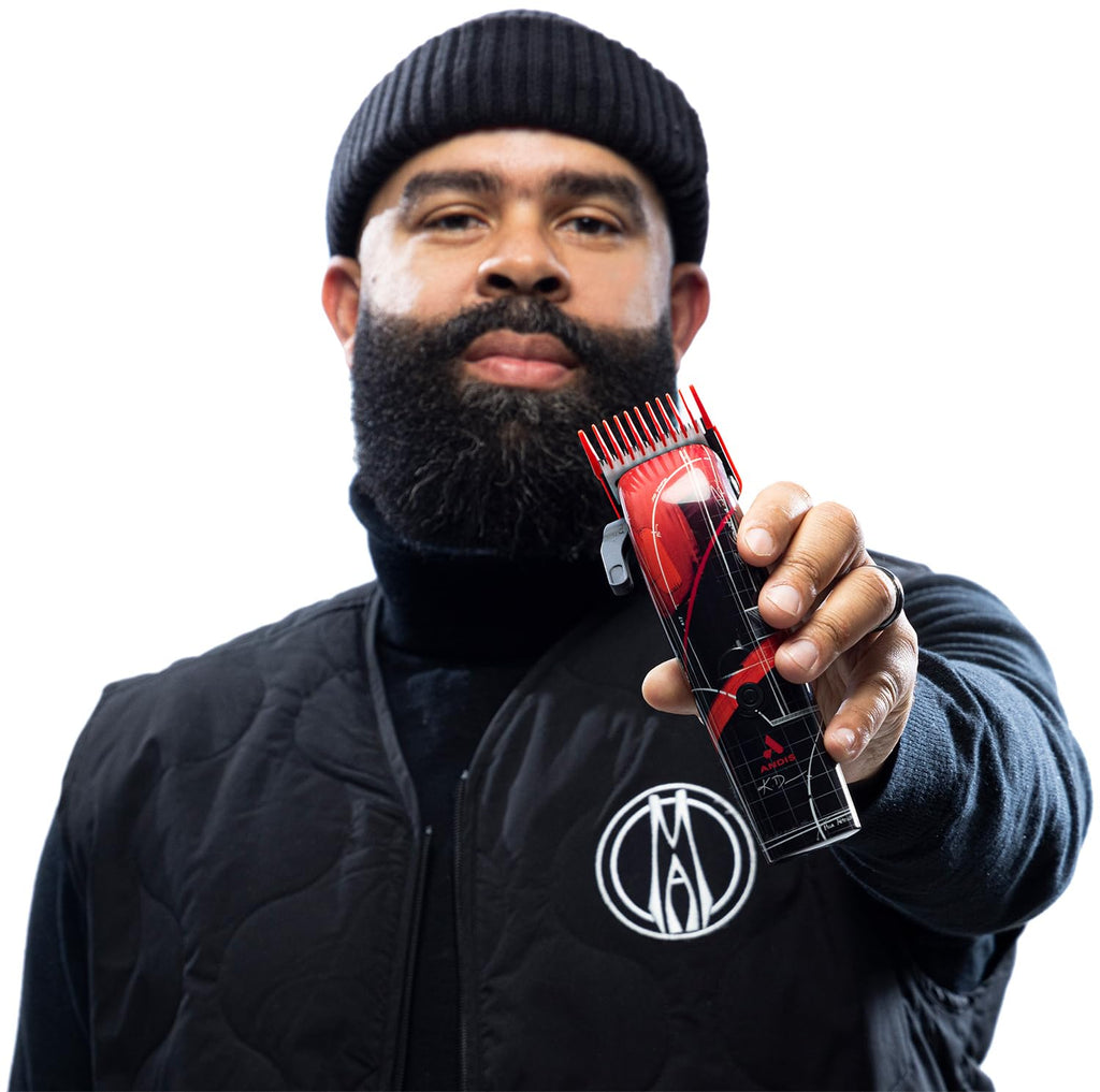 Andis 562530 Envy II Cordless Clipper – Adjustable Blade, Comfort Grip, Kenny Duncan Limited Edition, Professional Barber Performance