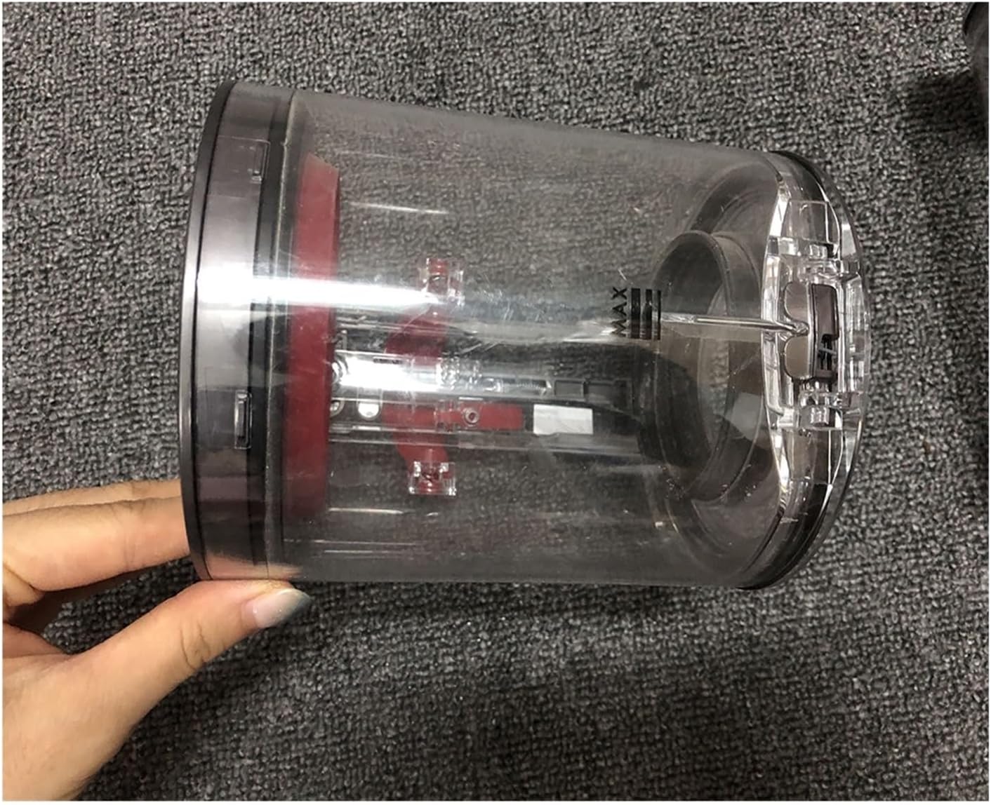 Cyclone Dust Collector. Compatible for Dyson V11. Vacuum Cleaner Accessories V10 Filter Bucket Cup Separator Replacement Spare Parts (Color : Dark Khaki V11 US version)