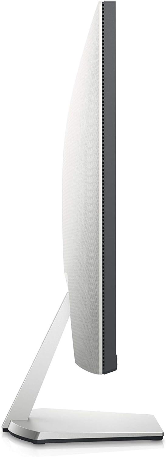 Dell S2721D 27 Inch 1440p QHD, IPS Ultra-Thin Bezel Monitor, AMD FreeSync, HDMI, DisplayPort, Built in Speakers, VESA Certified, Silver