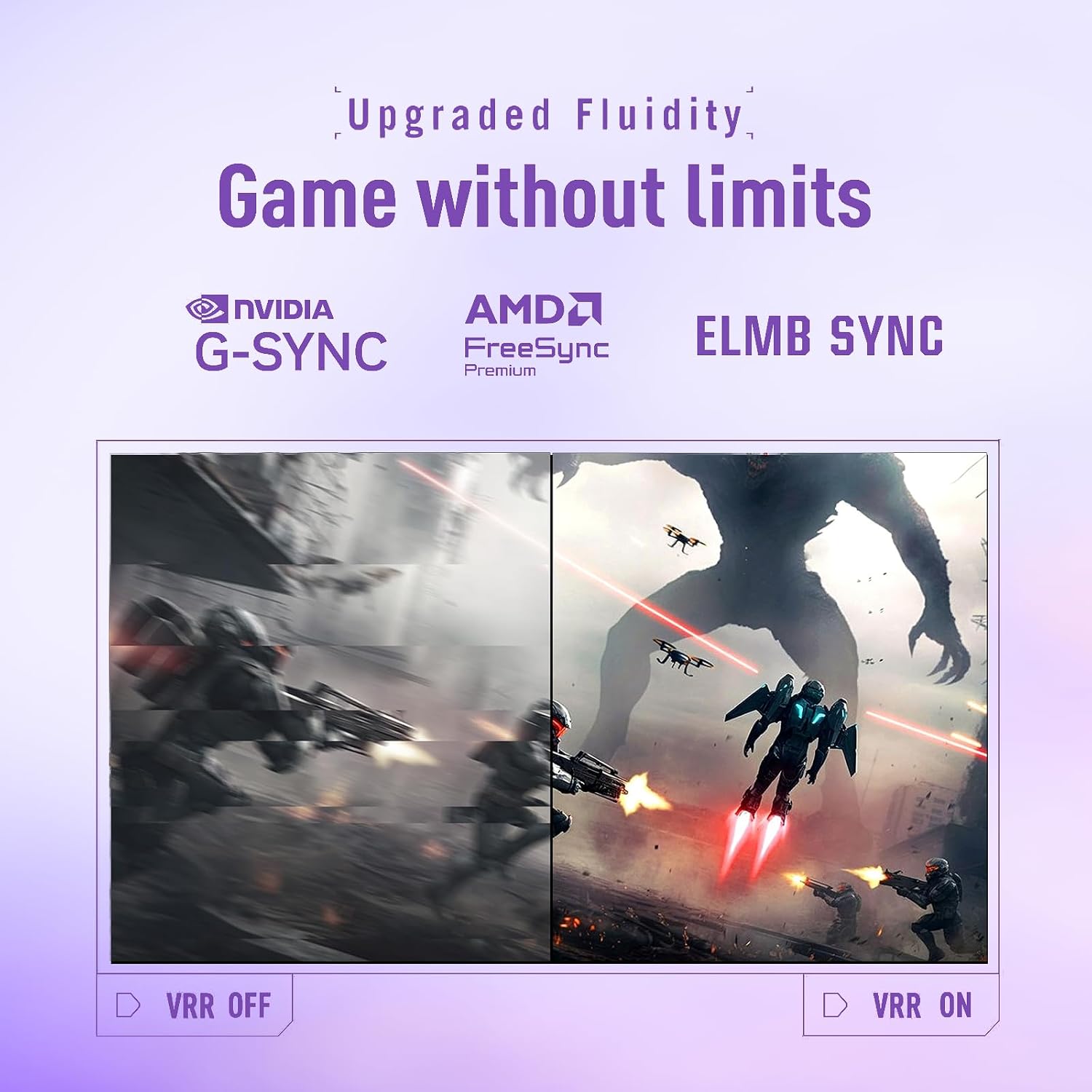ASUS TUF 24' FHD Gaming Monitor, Fast IPS Display, 240Hz Refresh Rate, 0.3ms Response Time, G-SYNC Compatible, FreeSync Premium, ELMB Sync, AI-Powered Gaming Features, Built-in Speakers - Black