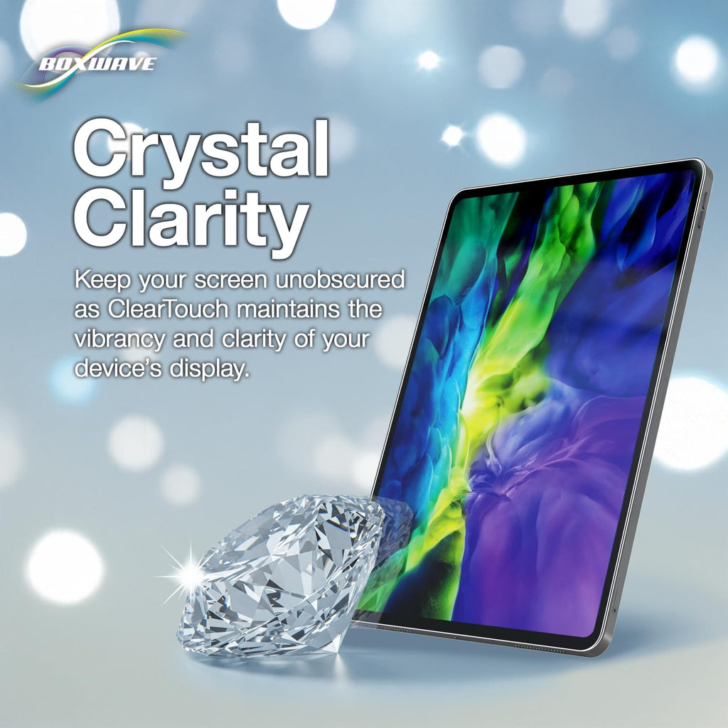 BoxWave Screen Protector Compatible With Sony INZONE M10S OLED QHD 480Hz Gaming Monitor (27 in) - ClearTouch Crystal Anti-UV EyeCare (2-Pack), Filters out Harmful Blue Light Reduce Fatigue