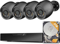 ARENTI PoE Security Camera System, 5MP PoE Cameras Outdoor with H.265 8CH NVR for Home Surveillance System, AI Detection, 2 Way Audio, No Subscription, 2TB HDD, 24/7 Recording