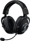 Logitech G PRO X Wireless Lightspeed Gaming Headset, Blue VO!CE Mic Filter Tech, 50 mm PRO-G Drivers, DTS Headphone:X 2.0 Surround Sound, Memory Foam, 20+ Hour Battery Life - Black