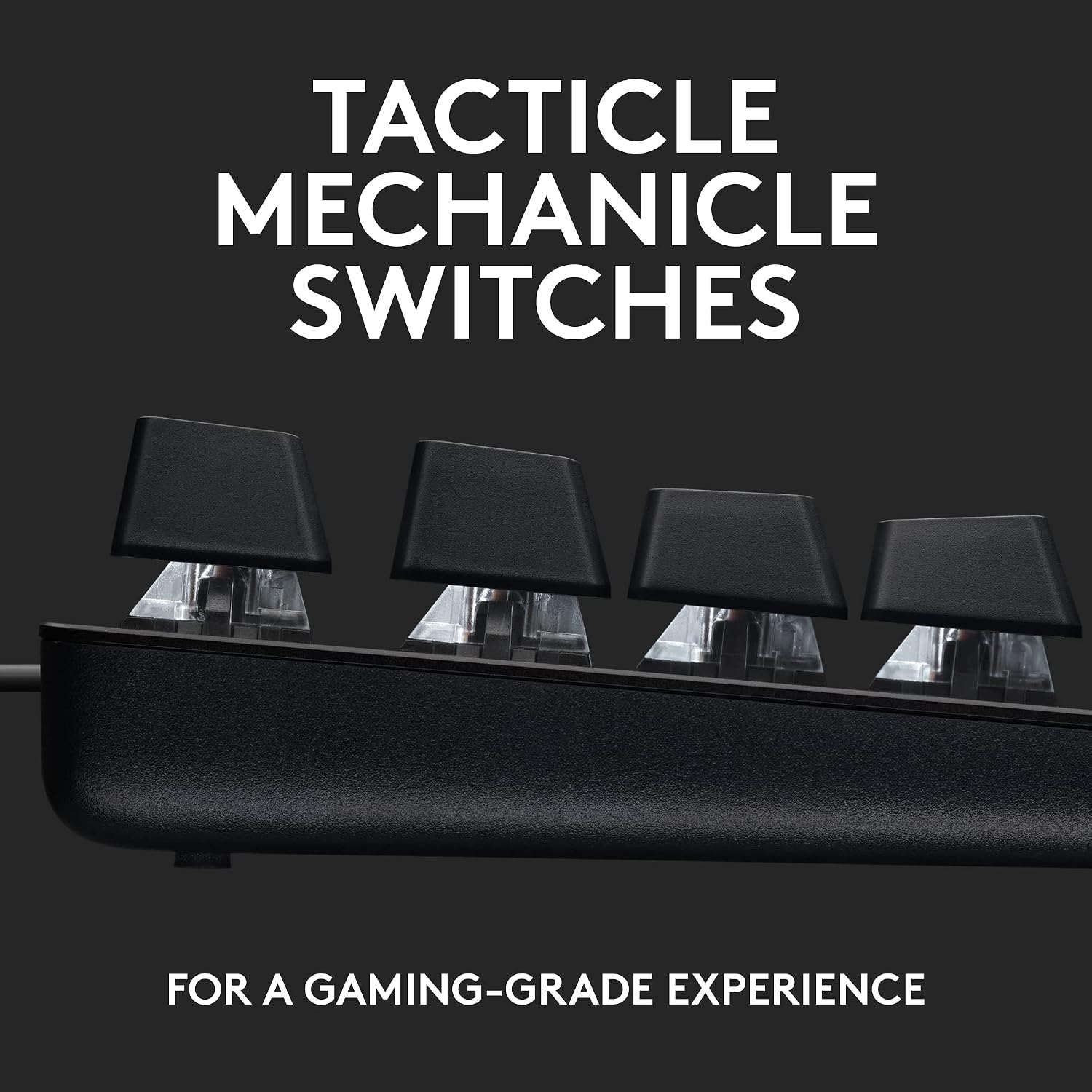 Logitech G413 TKL SE Mechanical Gaming Keyboard + G335 Wired Gaming Headset - Black