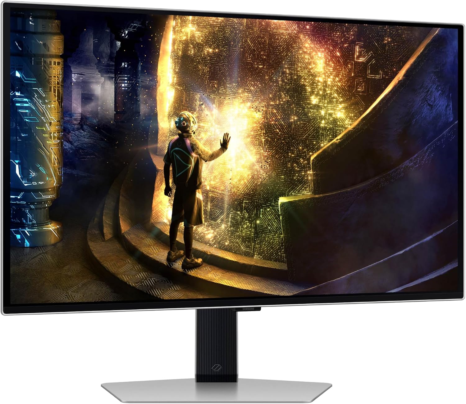 Samsung 27' Odyssey OLED G6 (G61SD) QHD & QD-OLED 240Hz 0.03ms FreeSync Premium Pro Gaming Monitor with Sleek Metal Design, 3 Year Warranty, US, LS27DG610SNXZA