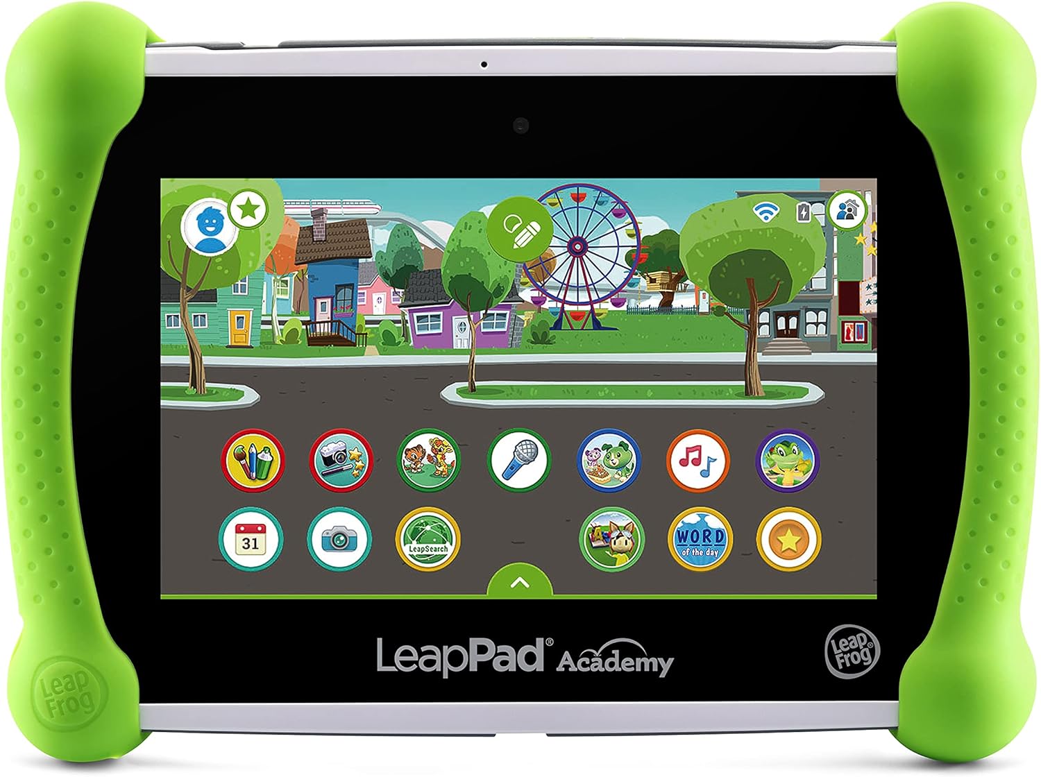 LeapFrog LeapPad Academy Kids' Learning Tablet, Green