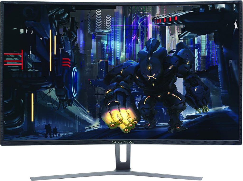 Sceptre C325B-144R 32' 144Hz 1800R Curved AMD FreeSync Gaming Monitor 1920x1080 HDMI DisplayPort Metal Black 2018