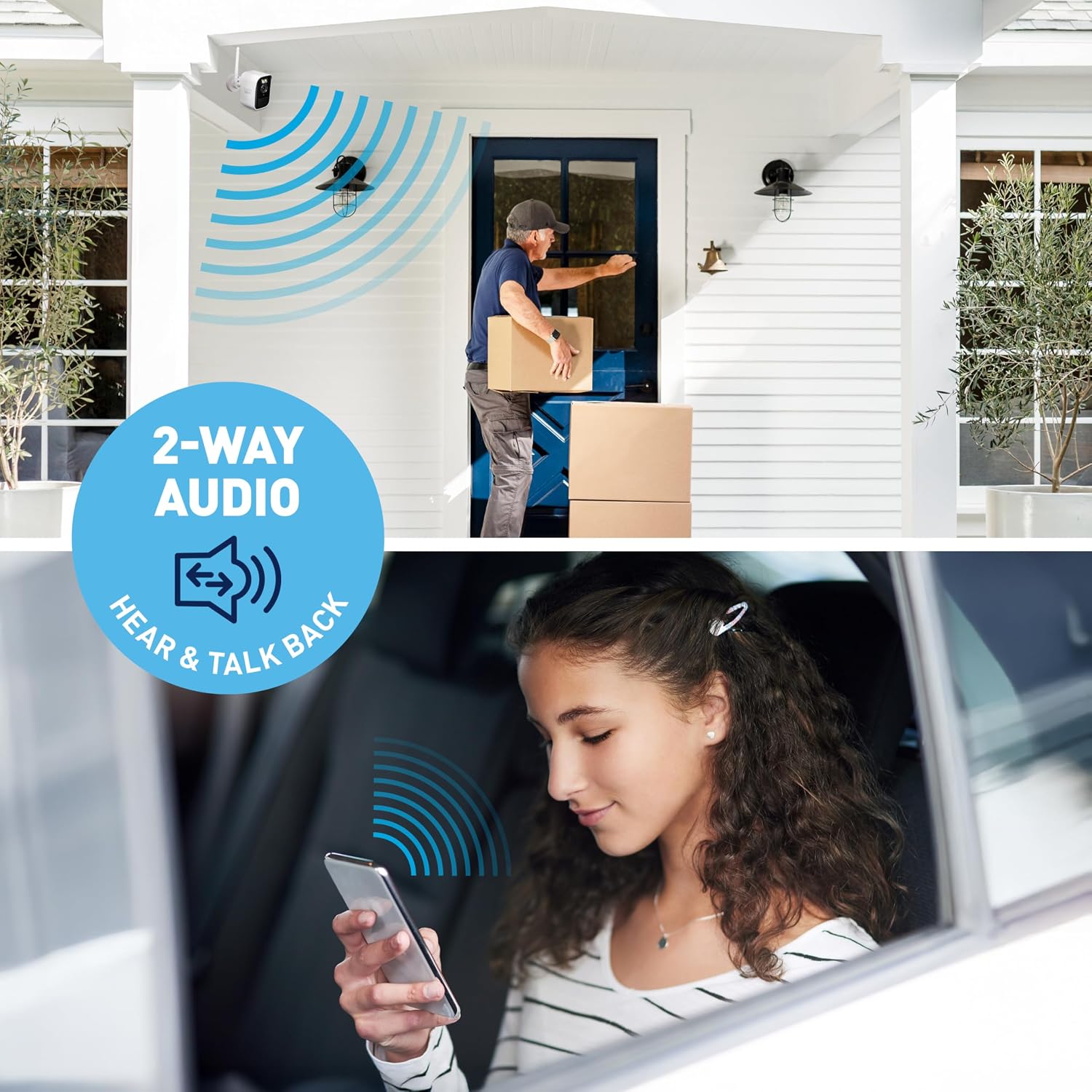 Swann MaxRanger Mini Kit 4K Wireless NVR Security System 2-Cam Kit,4K Camera Forever Charged Solar Panel,Wi-Fi Cameras Outdoor, Color Night Vision,True Detect,No Monthly Fee,Local Storage,MRMINISD2