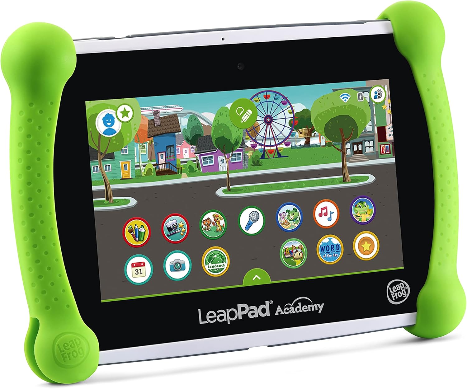 LeapFrog LeapPad Academy Kids' Learning Tablet, Green