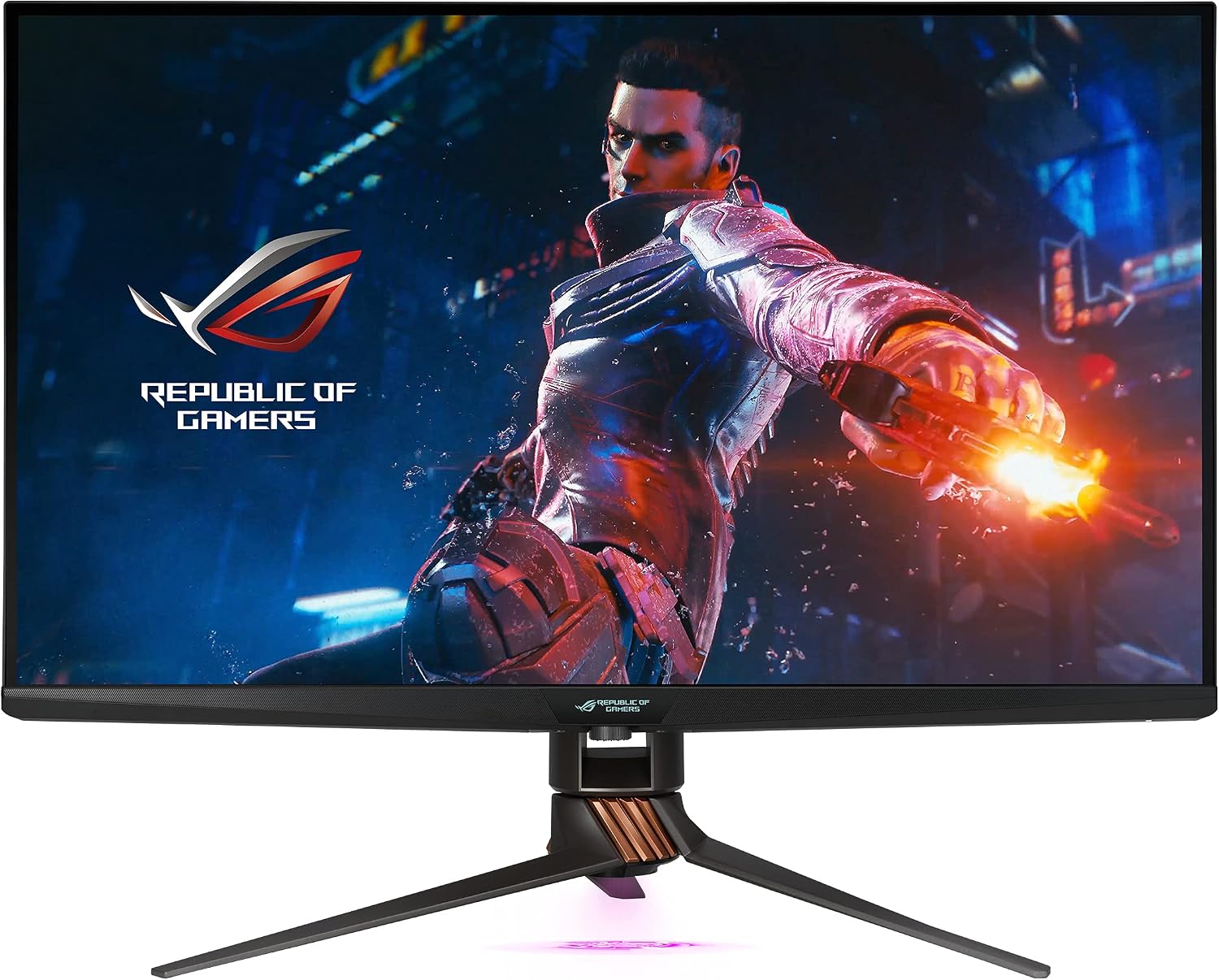 ASUS ROG Swift 32 inches 4K HDR 144Hz DSC Gaming Monitor (PG32UQX) (Renewed)