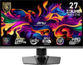 MSI MPG 272URX QD-OLED 27-inch 3840 x 2160 (UHD) Computer Monitor, 240Hz, Adaptive-Synch, HDMI, DP Port, VESA Mountable, Tilt, Speaker, 0.03ms, Black (Renewed)