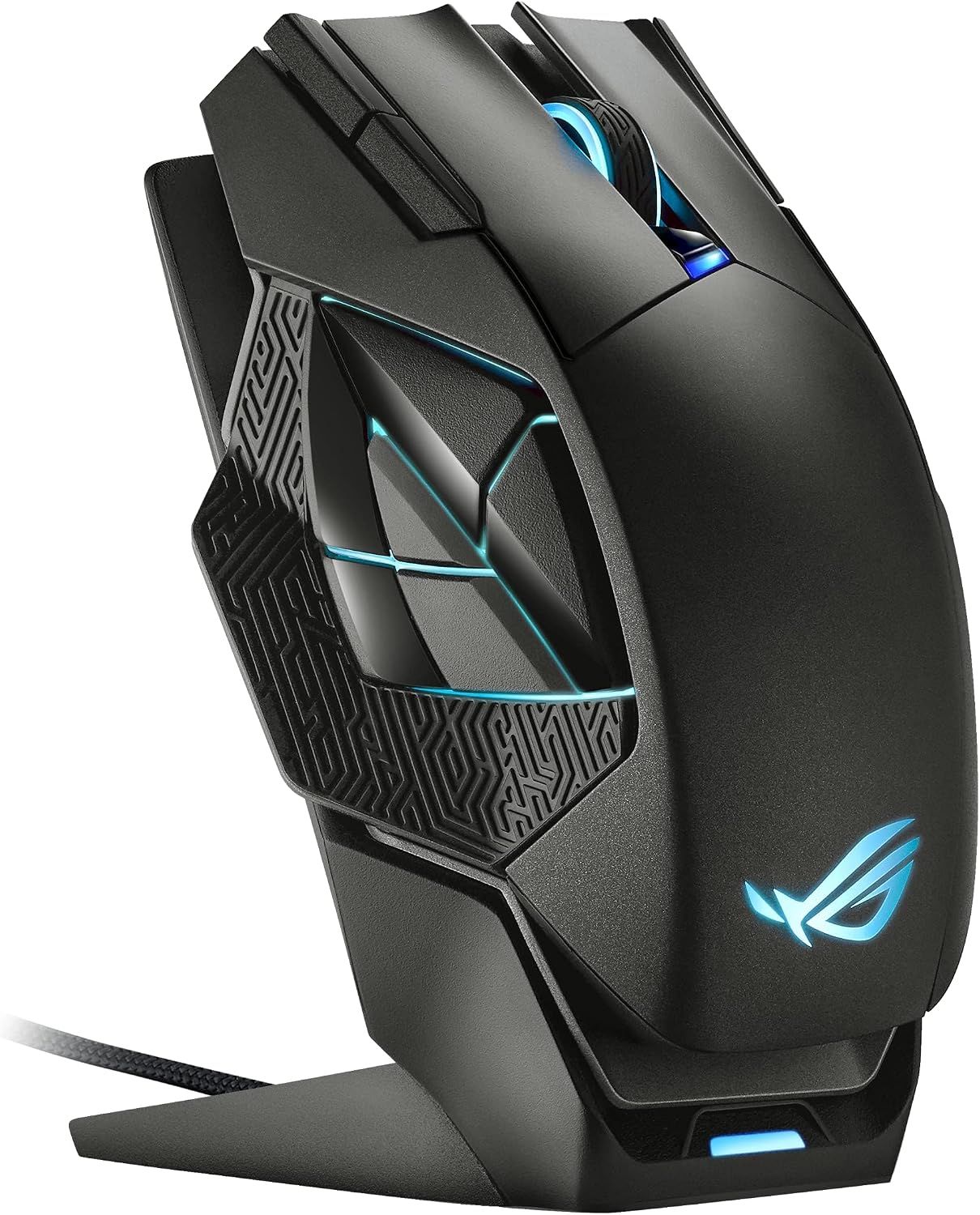 ASUS 17.3' 240Hz Portable Gaming Monitor, ROG Spatha X 19000 DPI Wireless Gaming Mouse with Magnetic Charging Stand Bundle