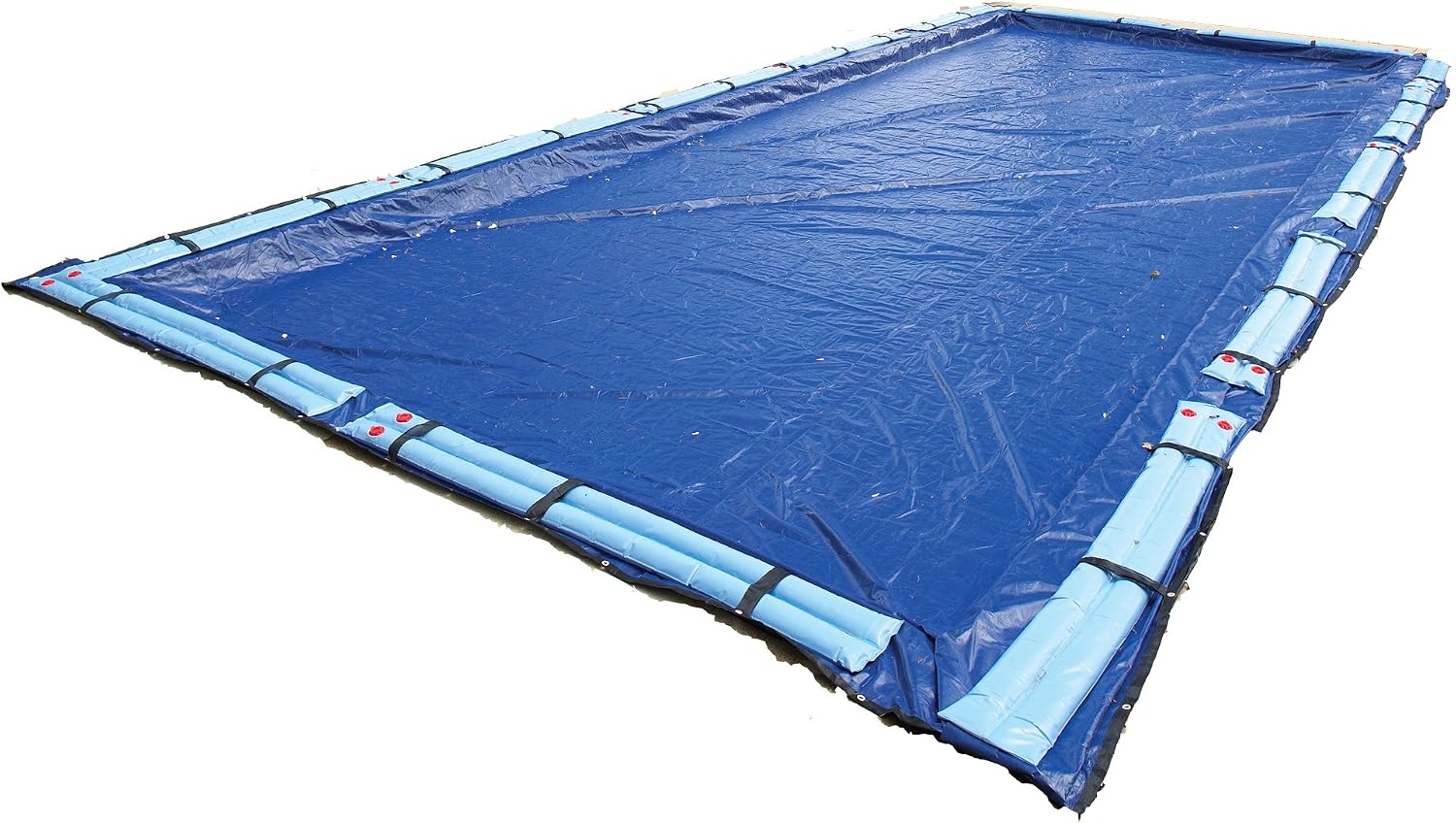 Blue Wave BWC958 Gold 15-Year 16-ft x 32-ft Rectangular In Ground Pool Winter Cover,Royal Blue