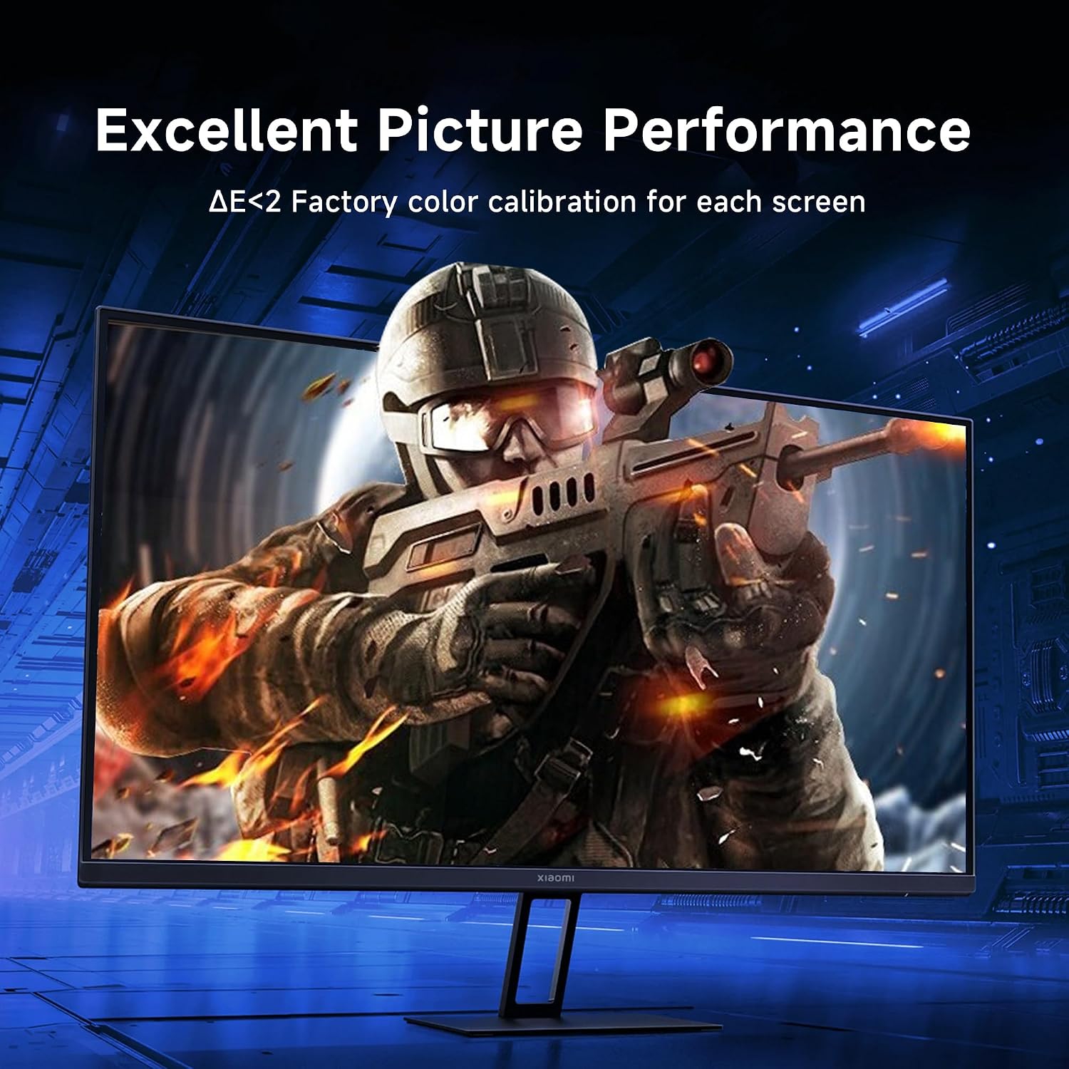 Xiaomi Gaming Monitor 27in 165Hz 1ms GTG 1920*1080 Fast IPS HDR10 FreeSync Premium Professional Calibration 99% sRGB 178° Wide Angle Tilt Adjustment TUV Low Blue Light Computer Screen Desktop Monitor