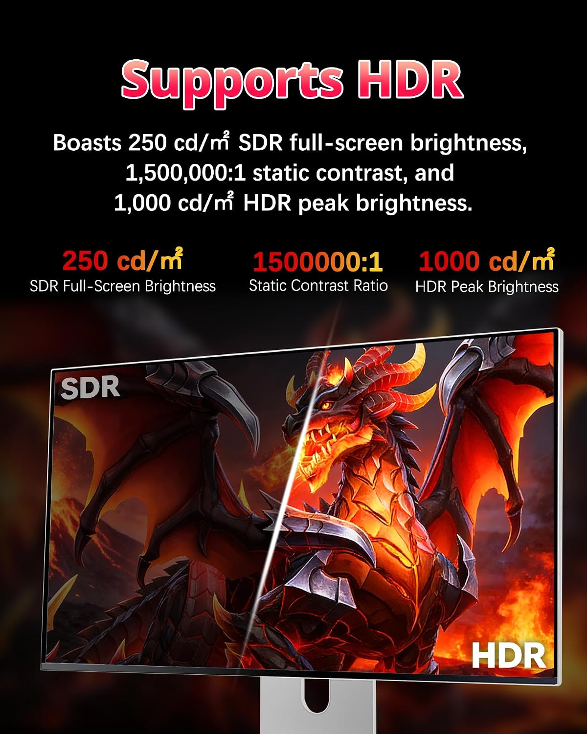 Q32S 32' 4K 240Hz QD-OLED Glossy Monitor, 0.03ms, 99% sRGB, 99% DCI-P3, 10-Bit Color, HDR, 1500000:1 Contrast Ratio, Eye Care (Honeycomb - Without Stand)