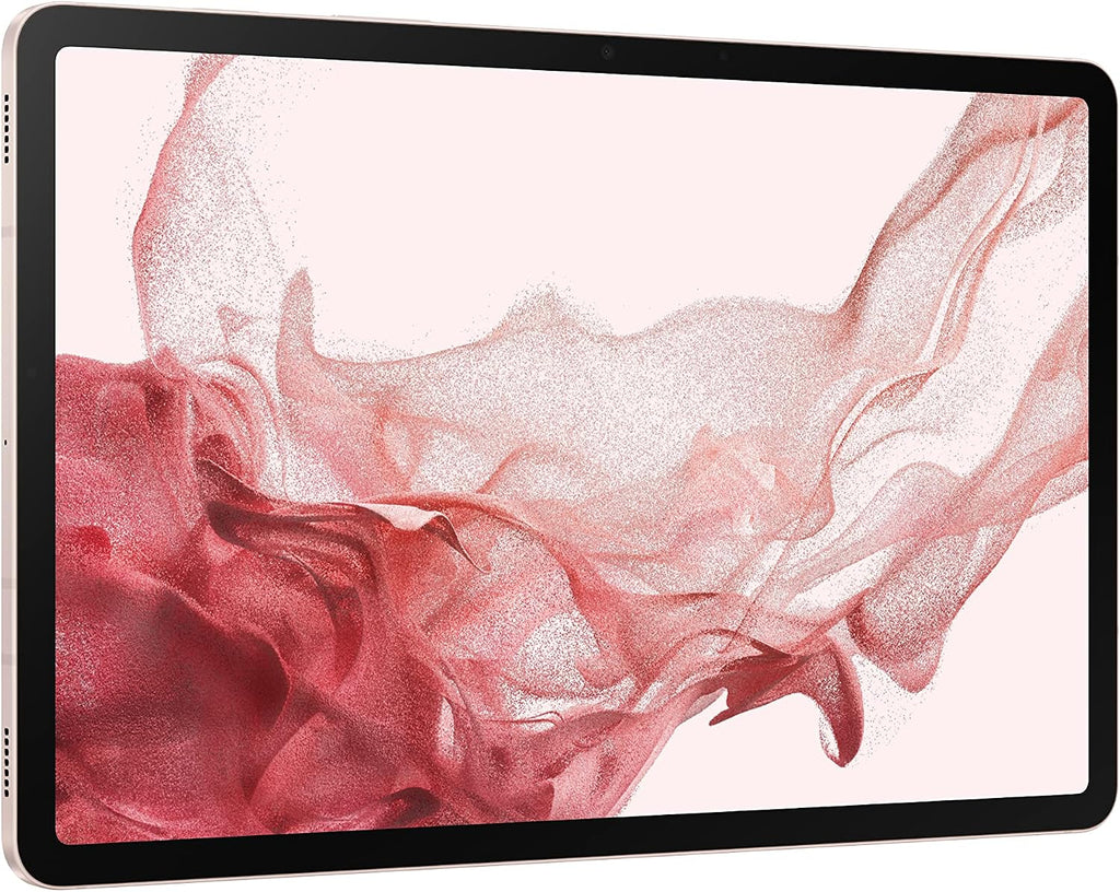 SAMSUNG Samsung Galaxy Tab S8 Android Tablet, 11' LCD Screen, 128GB Storage, Qualcomm Snapdragon, S Pen Included, All-Day Battery Ultra Wide Camera, DeX Productivity, Pink Gold (Renewed)