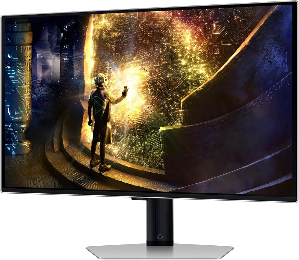Samsung 27' Odyssey OLED G6 (G61SD) QHD & QD-OLED 240Hz 0.03ms FreeSync Premium Pro Gaming Monitor with Sleek Metal Design, 3 Year Warranty, US, LS27DG610SNXZA
