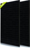 2PCS Solar Panels 360 355 Watt 48/24 Volt, Total 720W High-Efficiency Half Cell Monocrystalline PV Module Power Charger for RV Marine Rooftop Farm Battery and Other Off-Grid Applications