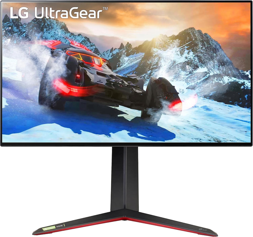 LG 27GP95R-B 27' Ultragear UHD (3840 x 2160) Nano IPS Gaming Monitor w/1ms Response Time & 144Hz Refresh Rate, NVIDIA G-SYNC Compatible & AMD FreeSync Pro, Adjustable Tilt, Height, Swivel & Pivot