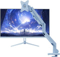 Pixio PX275 Wave Blue 27 inch 100Hz Refresh Rate QHD 1440p Resolution IPS Panel 1ms MPRT Response Time Gaming Monitor and PS1S Wave Blue Single Monitor Arm - Fits up to 32 inches and 19.8lbs