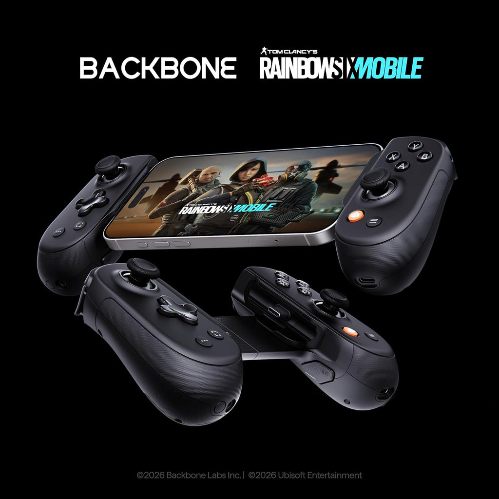 BACKBONE One Mobile Gaming Controller for iPhone 14 & Older (Lightning) 2nd Gen, Phone Controller, Play Xbox, PlayStation, PC, App Games & More (With 3 Months of Apple Arcade Access) (Pack of 2)