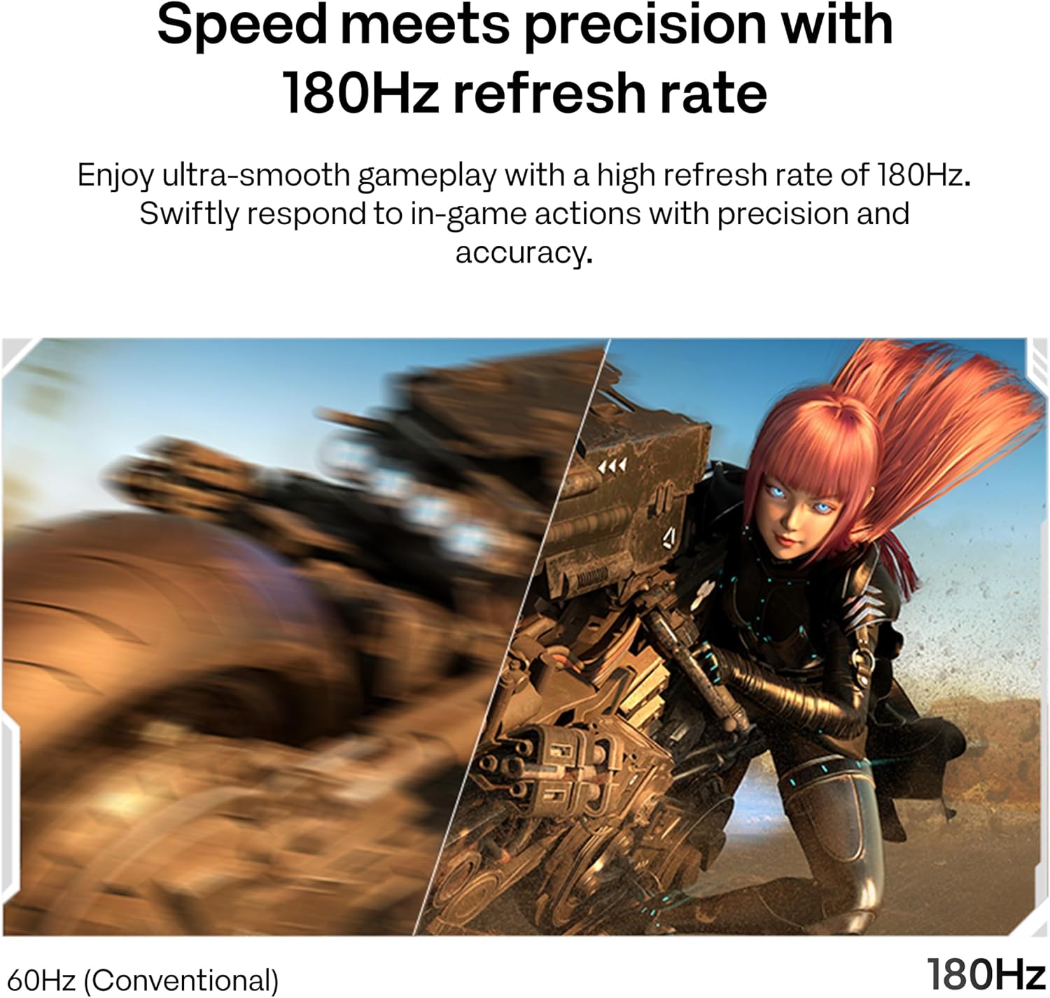 Pixio PX278 Wave Yellow 27 inch 180Hz Refresh Rate Quad HD 1440p Resolution Fast IPS Panel 1ms GTG Response Time Built-in Speakers Gaming Monitor with AMD FreeSync