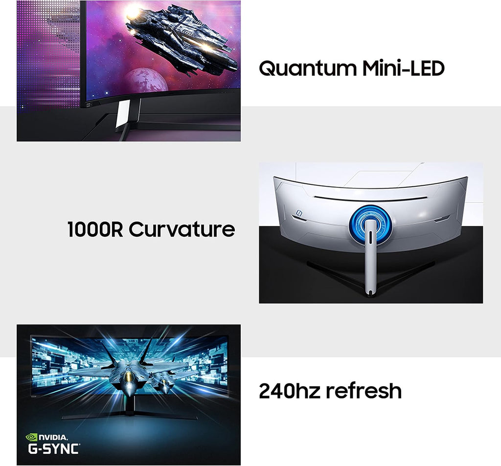 SAMSUNG Series Odyssey Neo G9 49' LED Curved Gaming Monitor - Black