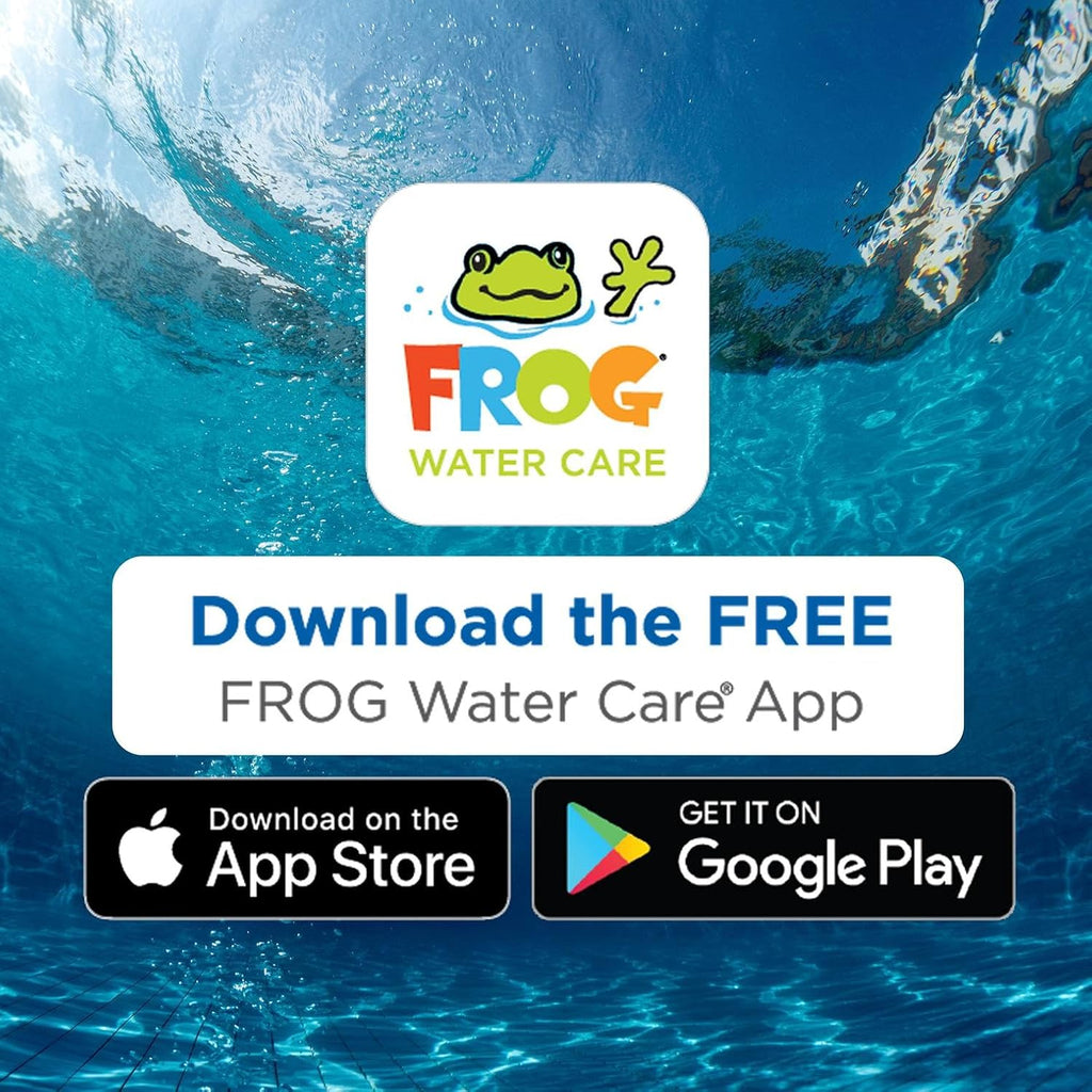 Flippin' FROG XL Floating Sanitizer System for Pools 5,000 to 10,000 Gallons - Prefilled Floater with Sanitizing Minerals and Chlorine for Easy Pool Treatment & Maintenance - 4 Month Bundle
