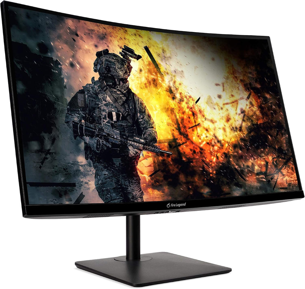 AOPEN 27HC5R Zbmiipx 27' 1500R Curved Full HD (1920 x 1080) VA Gaming Monitor with Adaptive-Sync Technology, 240Hz, 1ms (Display Port & 2 x HDMI 1.4 Ports)