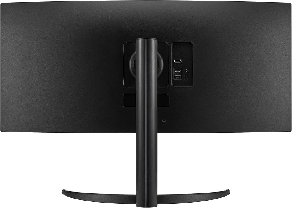 LG 34WP60C-B 34' 21:9 Curved UltraWide QHD (3440 x 1440) HDR 10 160Hz 1ms Gaming Monitor with Tilt Adjustable Stand, AMD FreeSync Premium, Display Port and HDMI, Black, WEPGPY