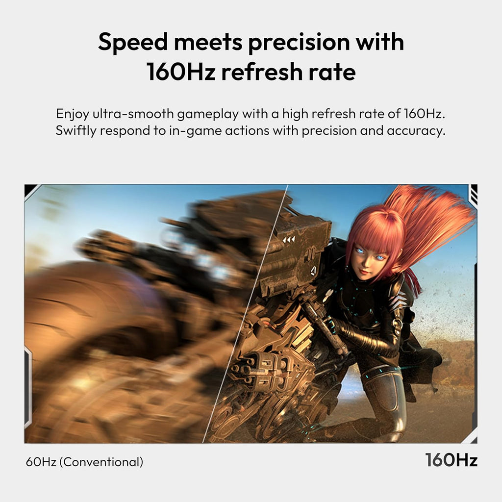 Pixio PX27U Wave Pink 27 inch 160Hz Refresh Rate 4K 3840x2160p Resolution Fast IPS Panel 1ms GTG Response Time Black Tilt Adjustable Gaming Monitor with Adaptive Sync