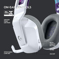 Logitech G733 Lightspeed Wireless Gaming Headset +Yeti GX Dynamic RGB Gaming Microphone with LIGHTSYNC, USB - White