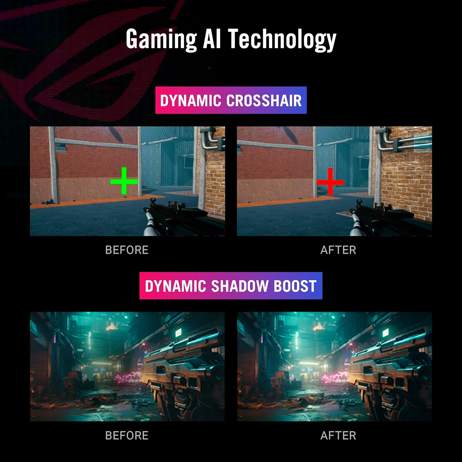 ASUS ROG Strix 27' 5K HDR Gaming Monitor (XG27JCG) – 5120x2880, 180Hz, 0.3ms, Fast IPS, Dual Mode (180Hz or QHD 330Hz), Extreme Low Motion Blur Sync, G-SYNC Compatible, DisplayWidget, 3 yr Warranty