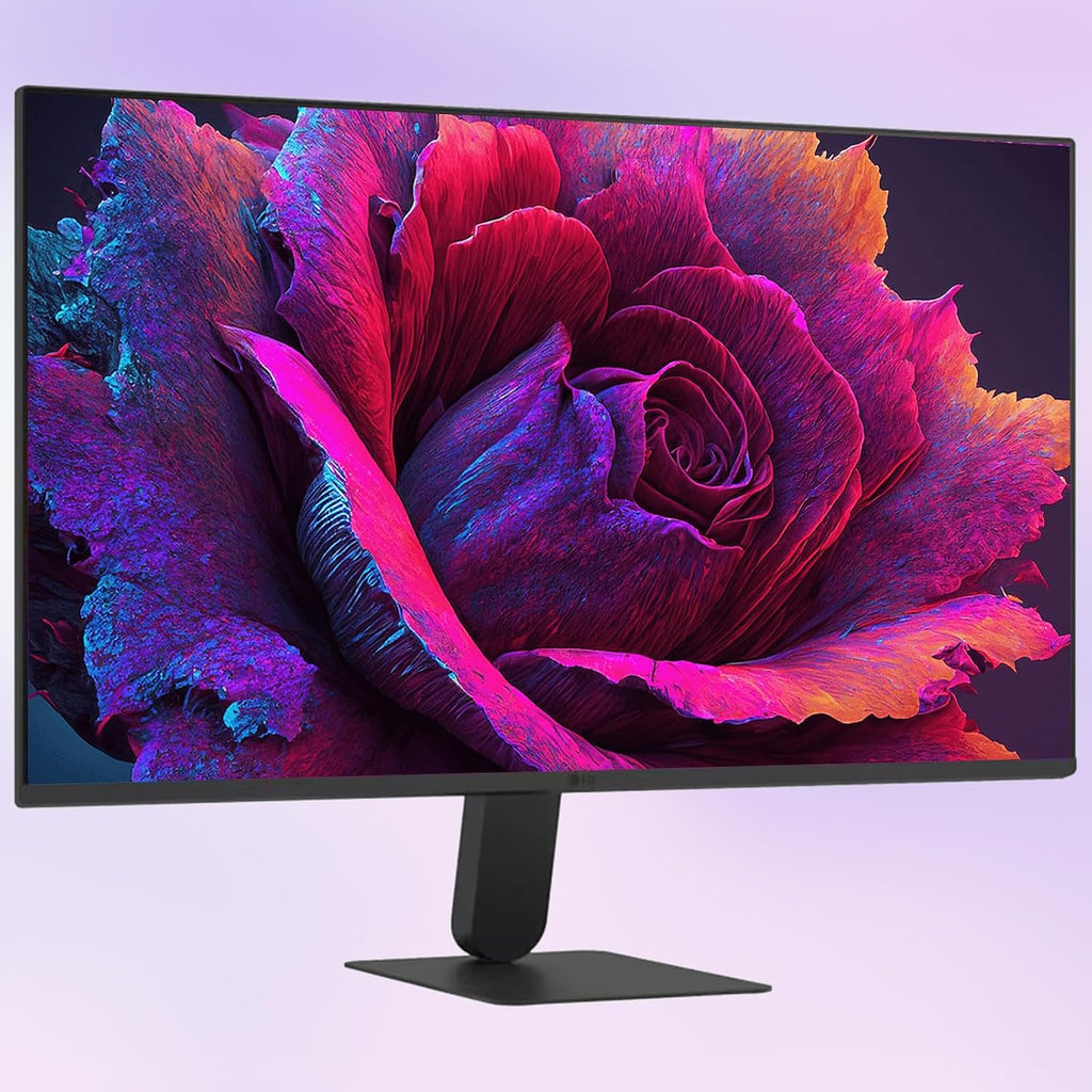 LG 24 inch FHD IPS Monitor, 120Hz Refresh Rate, 1ms MBR, 99% sRGB, HDR10, Flicker Safe, VRR, Slim Bezel, Black Stabilizer, HDMI & VGA, Tilt Adjustable, 178 Degrees Viewing Angle, Black