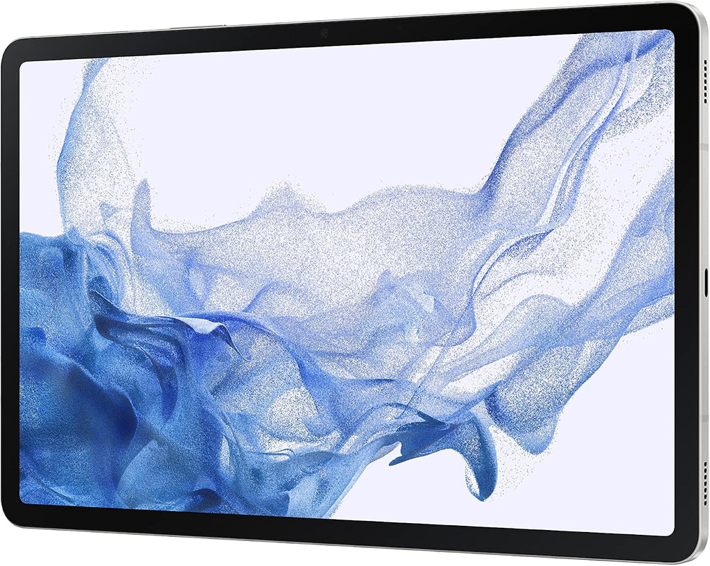 Samsung Galaxy Tab S8 Android Tablet, 11' LCD Screen, 128GB Storage, Qualcomm Snapdragon, S Pen Included, All-Day Battery Ultra Wide Camera, DeX Productivity, Silver (Renewed)