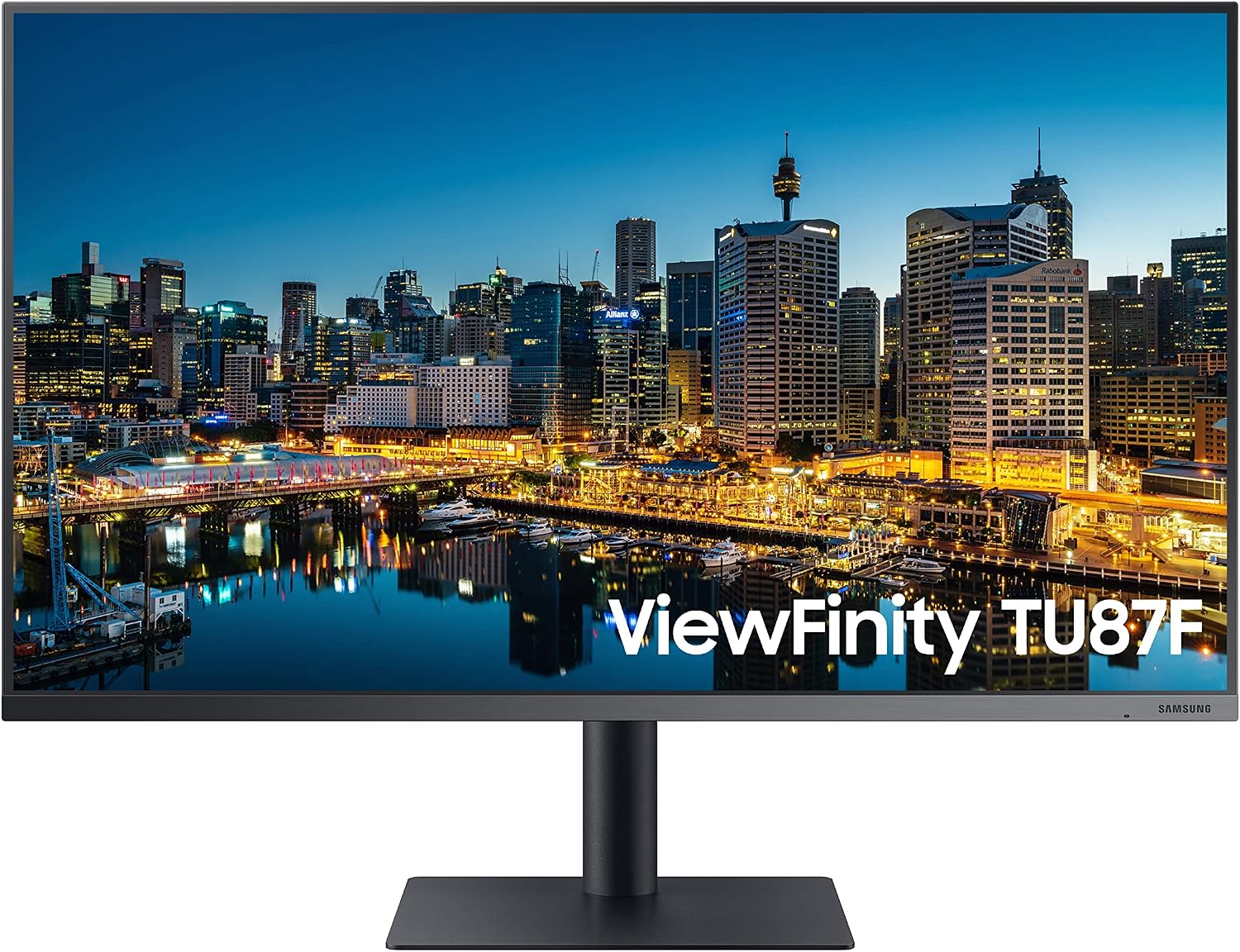 Samsung TU872 Series 32-Inch Viewfinity 4K UHD (3840x2160) Computer Monitor, Thunderbolt 3 Daisy Chain, HDMI, Display Port, Height Adjustable Stand, 3 Yr WRNTY (LF32TU872VNXGO)