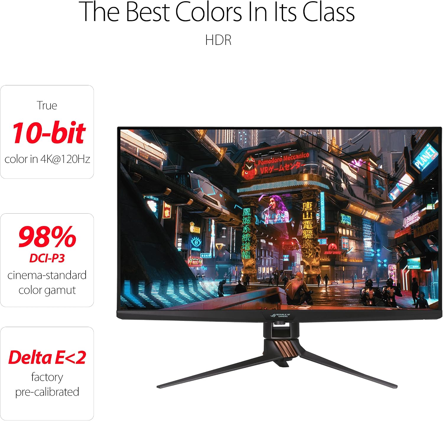 ASUS ROG Swift 32 inches 4K HDR 144Hz DSC Gaming Monitor (PG32UQX) (Renewed)