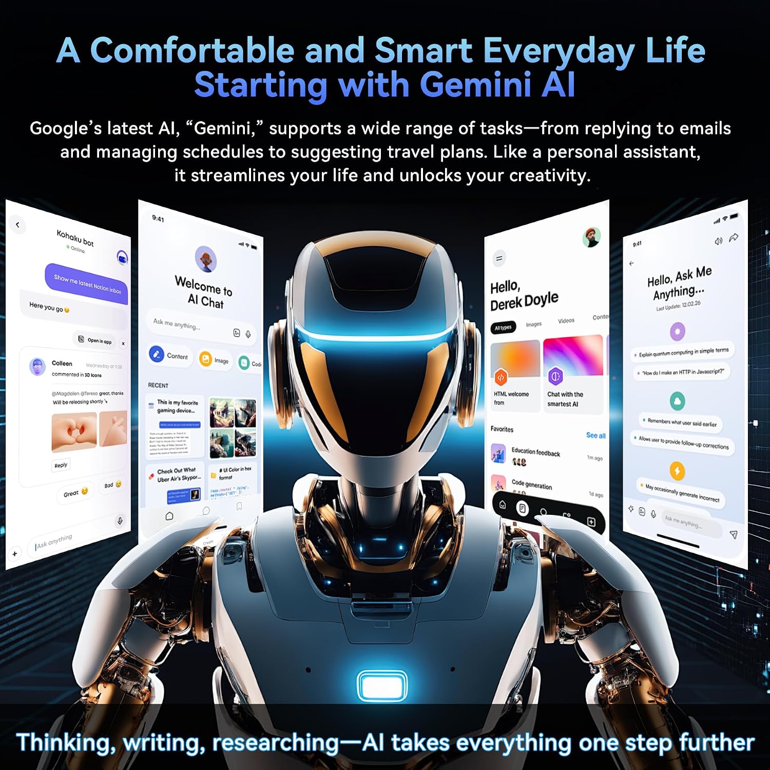 Tablet 2026 World's First Android 16 Tablet with Gemini AI, 11 Inch FHD Display, 24GB RAM 128GB ROM /2TB TF, T7250 CPU+13MP Camera, 8000mAh, Widevine L1, 2 in 1 Tablets with Keyboard Mouse Stylus