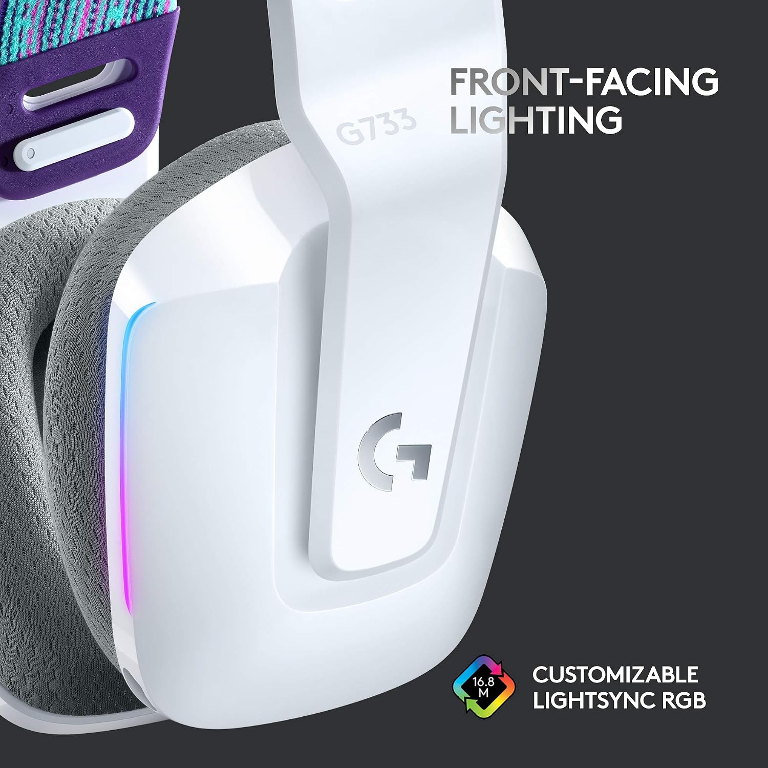 Logitech G502 X Lightspeed Wireless Gaming Mouse + G733 Lightspeed Wireless Gaming Headset - White
