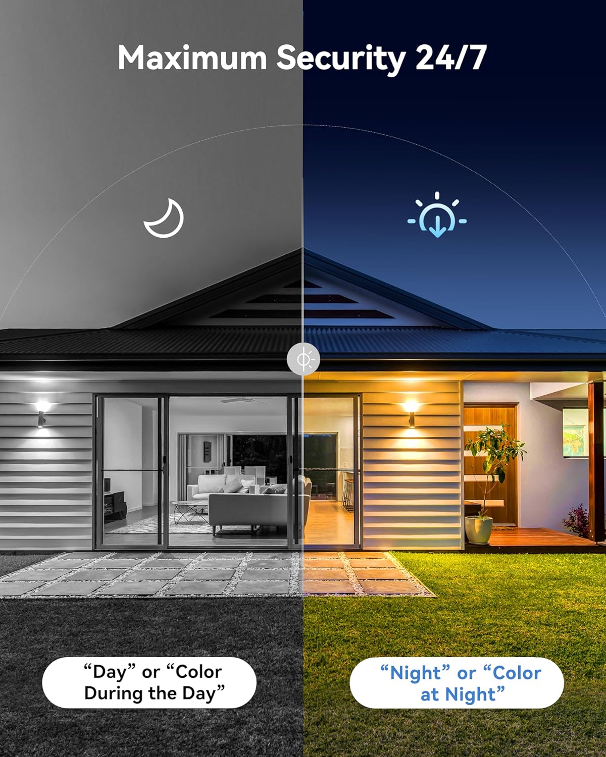 Swann MaxRanger4K Wireless Solar Security Add-On Camera, 4K UHD, 2000ft Long Range Wi-Fi HaLow, Color Night Vision,True Detect Alerts,2-Way Audio,Weatherproof,No Monthly Fee-SWNVW-MAXV2CAM