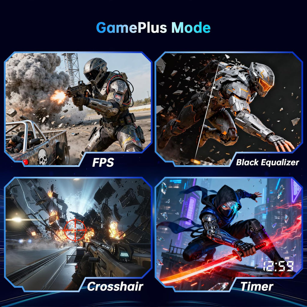 KTC 24 Inch 240Hz Curved Gaming Monitor, FHD 1080p 1500R 1ms Computer Monitor, Adaptive Sync, 3000:1 Contrast, HDR Support, HDMI 2.0 & DP 1.4, Low Blue Light, Tilt, VESA, H24S17P