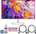 HP Series 5 527SF 27' Full HD (1920×1080) Monitor | IPS Display, 100Hz Refresh Rate, Slim Bezel Design, Eye Comfort Technology & HDMI Connection, Replaces M27F (94F44AA#ABA) + Screen Protector + More