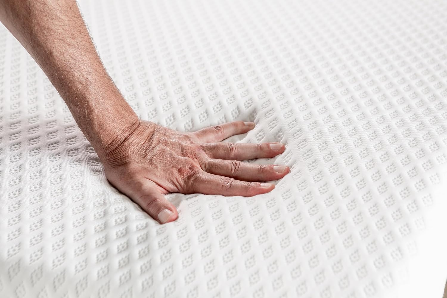 Queen, 4.5 Inch Sleeper Sofa Bed Mattress - 60x72, Aquasoft Memory Foam, Medium Firm, Breathable Diamond Soft Cover Fabric, Certified Only Safe Foams, Bed in a Box Mattress - Made in USA