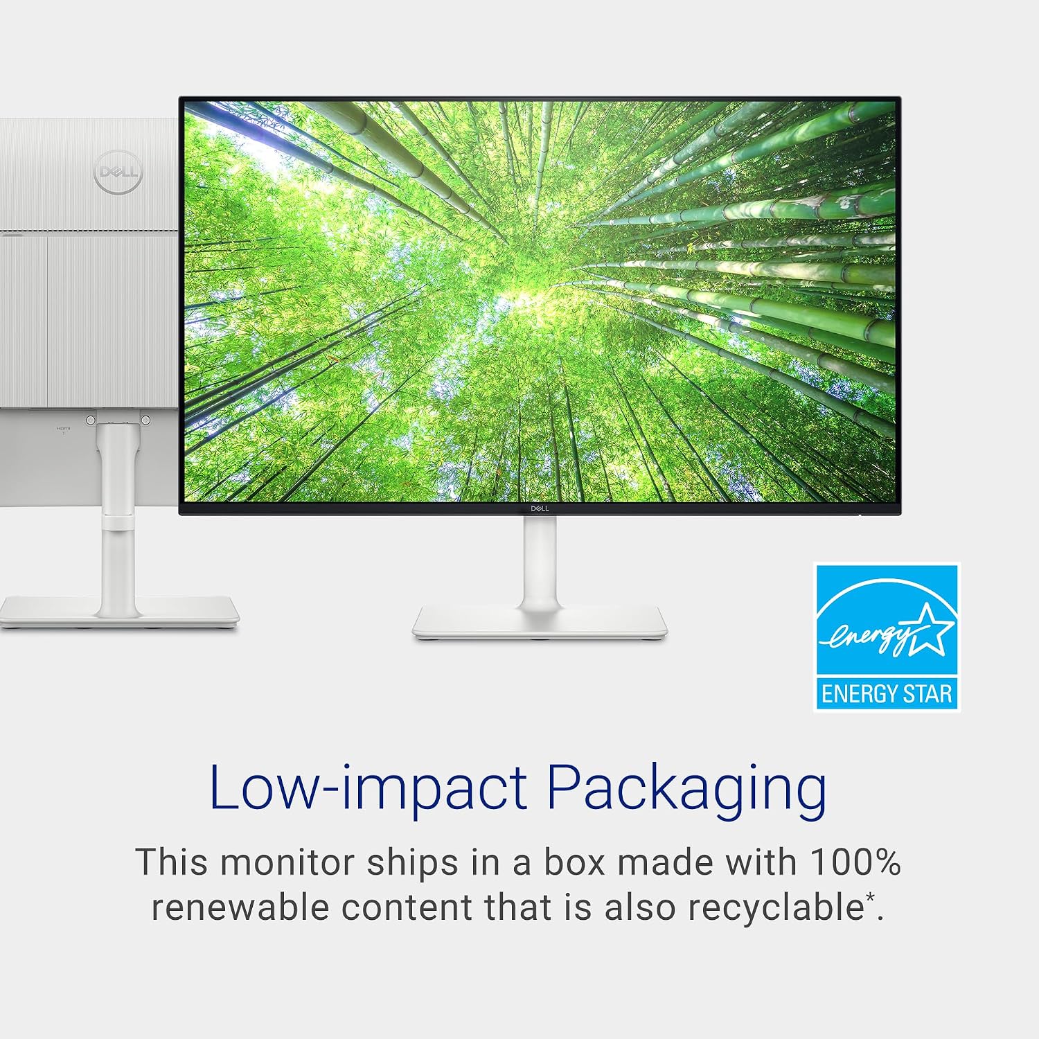 Dell S2725H Monitor - 27-inch Full HD (1920x1080) 8Ms 100Hz Display, Integrated 2 x 5W Speakers, 2 x HDMI, 16.7 Million Colors, Tilt Adjustability - Silver (Renewed)